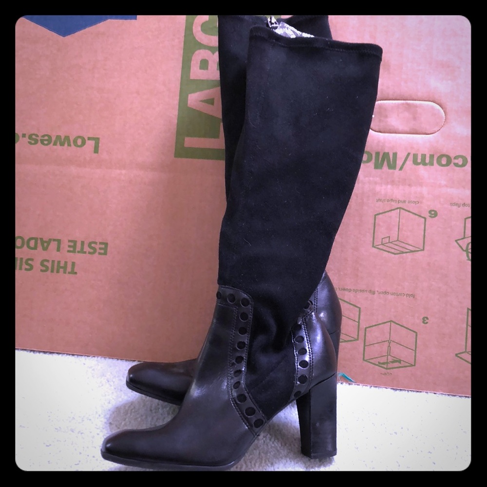 Franco Sarto knee high boots-size 6 1/2